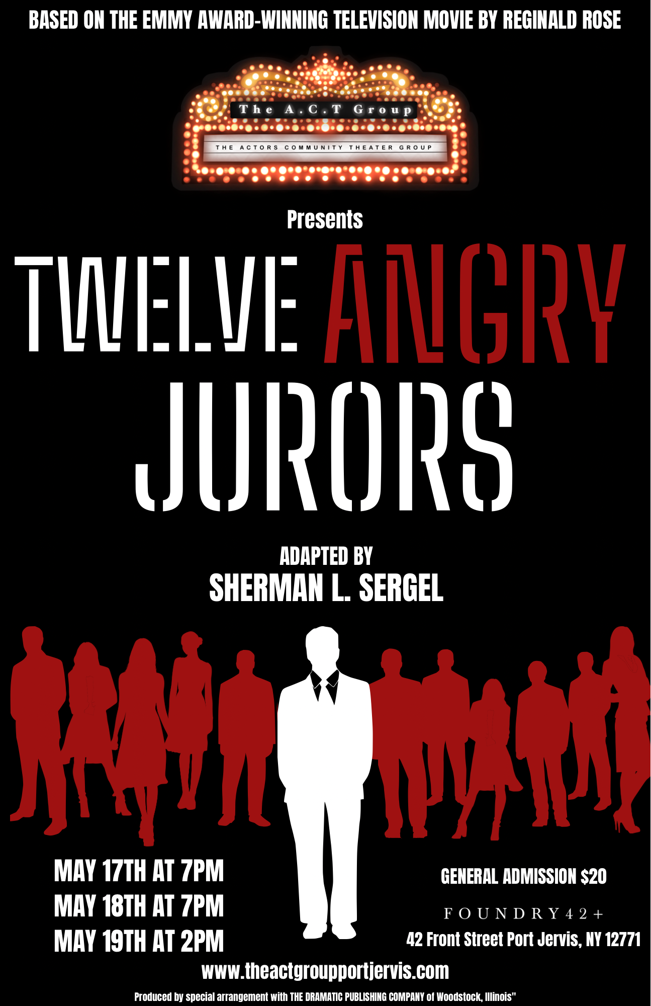 Twelve Angry Jurors May 2024 – The Actors Community Theater Group INC ...